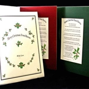 8x10 Card Version Fully Matted- Green