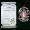 Our Pewter Finish Remembrance Ornament and Bookmark Gift Boxed - Image 2