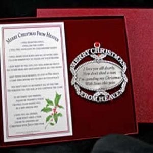 Our Pewter Finish Ornament and Bookmark